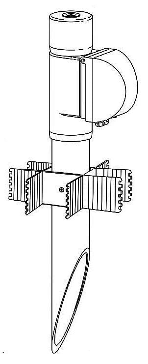 RAB LIGHTING Rab Lighting TPPVG Turtle Power Post 19 (26.5-Inch Overall Height)