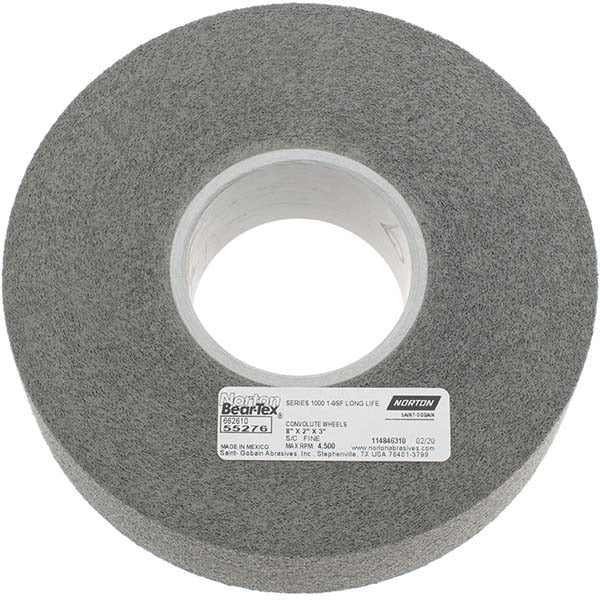 NORTON Norton 66261055276 Deburring Wheel 8 Inch Silicon Carbide