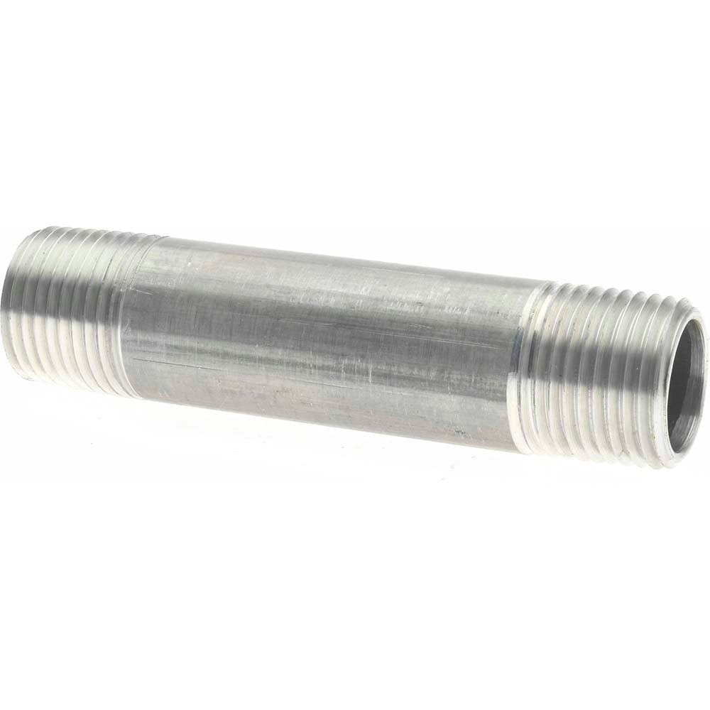 MERIT BRASS Merit Brass 8008-350 Aluminum Pipe Nipple Sch 40 6061