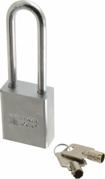 AMERICAN LOCK American Lock A7202KA-15206 Steel Padlock 1-3/4 in