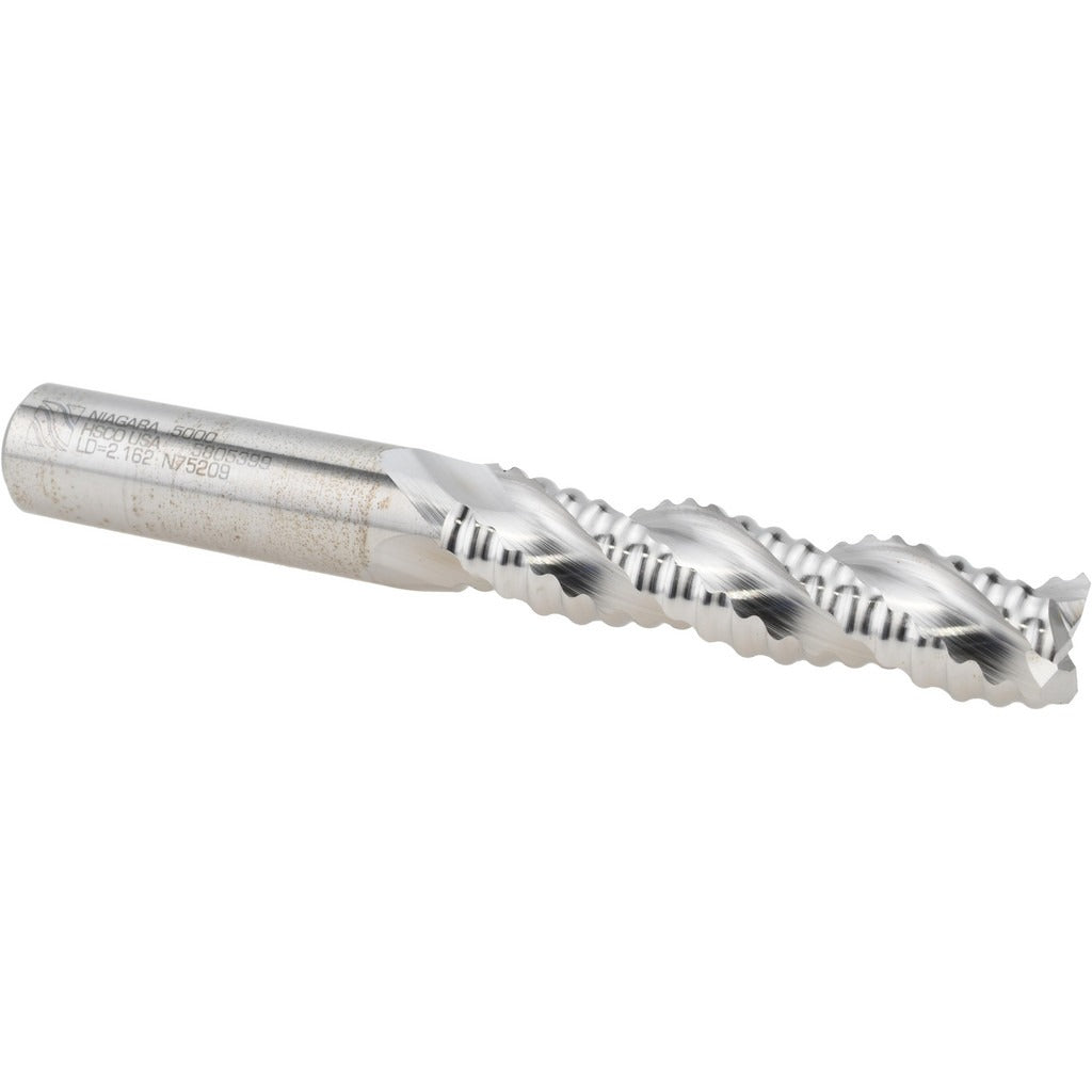 SECO TOOLS Seco 17014589 Roughing End Mill 1/2 in 3 Flute Cobalt