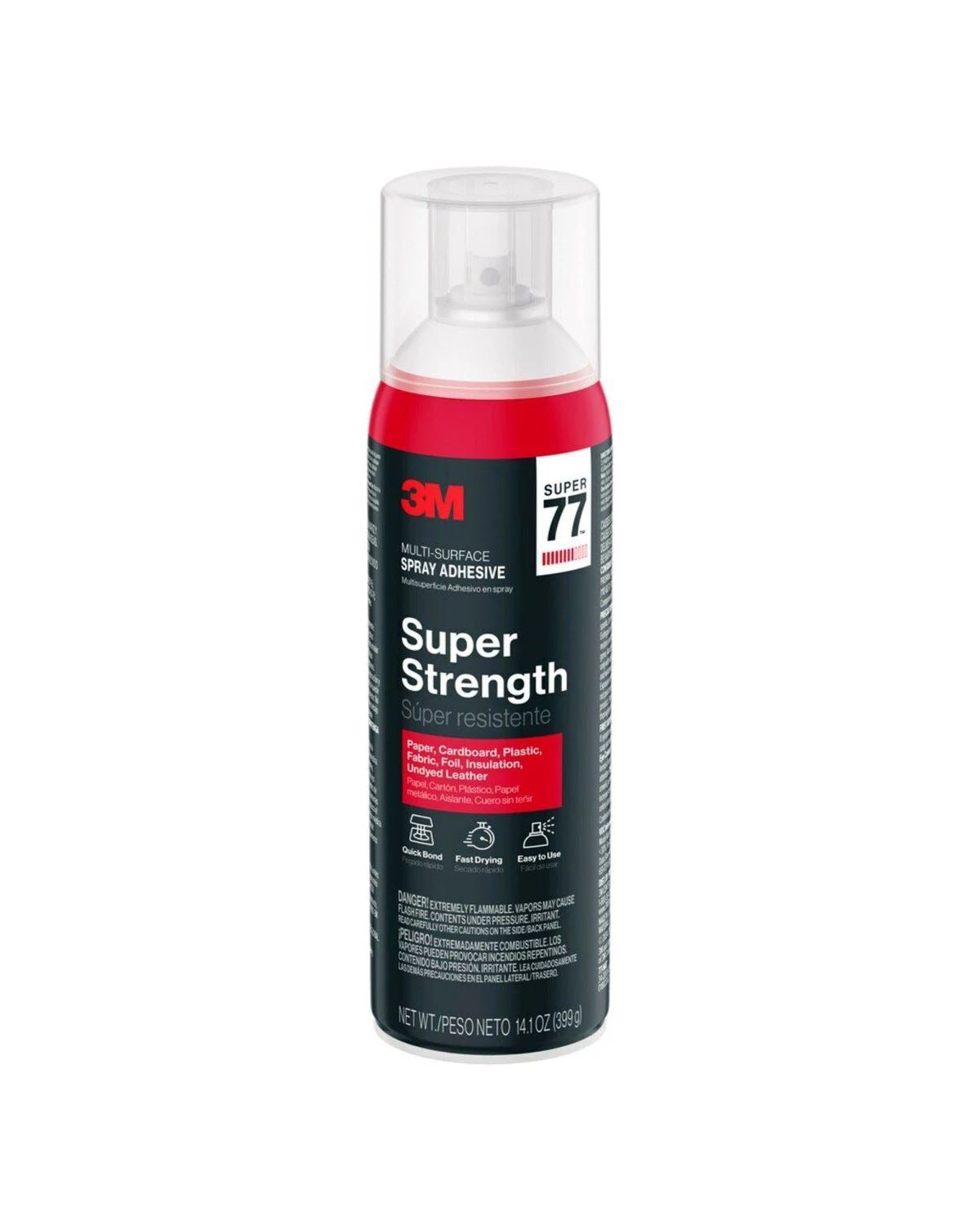 3M 3M 77-NAT Super 77 Multi-Surface Spray Adhesive 14.1 oz