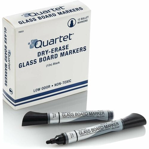 QUARTET Quartet QRT79553 Dry-erase Marker Black Bullet Tip