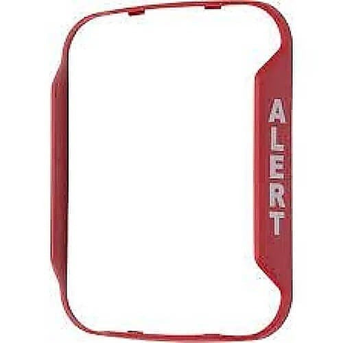 SYSTEM SENSOR System Sensor BZGR-AL Wall Bezel Kit Compact Alert Red