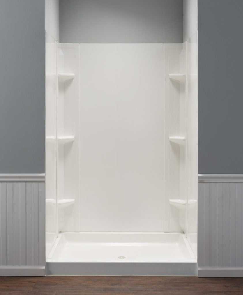 MUSTEE MUSTEE 247WHT Durawall Shower Wall System White