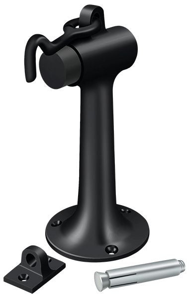 DELTANA Deltana DSF630U19 Floor Mount Bumper Hook and Eye Black