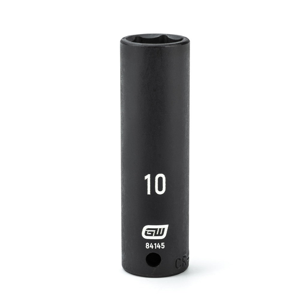 GEARWRENCH Gearwrench 84145 Impact Socket 1/4 in Drive 10mm 6-pt