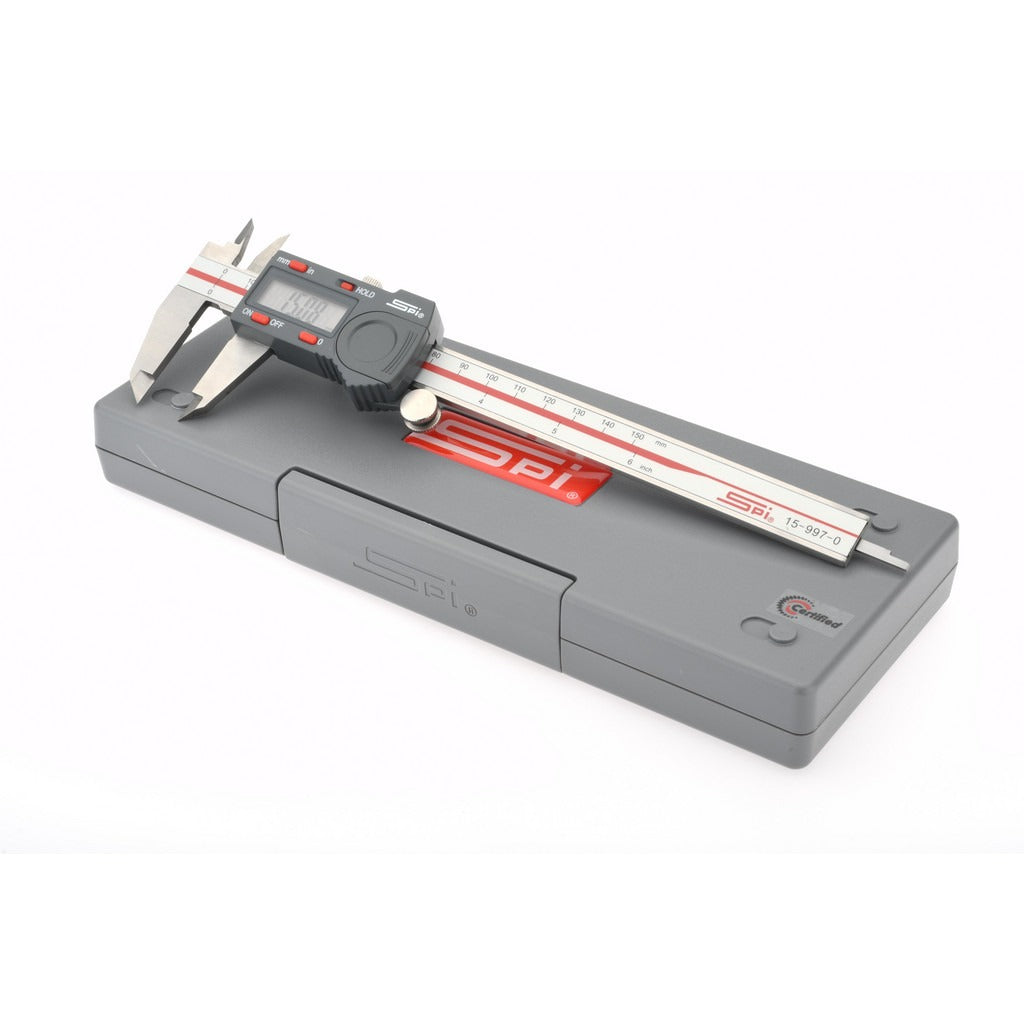 SPIROTHERM Spi CMS141007014 Electronic Caliper 0-6 in Nist Calibrated