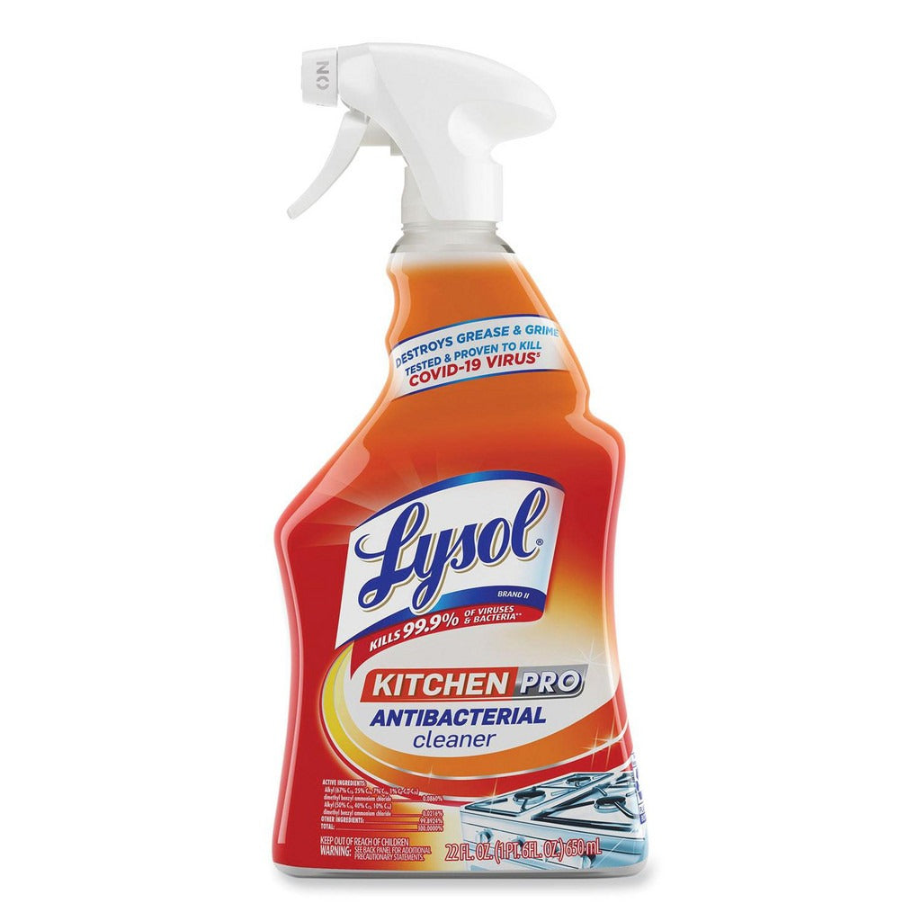 RECKITT Lysol RAC79556EA Kitchen Pro Antibacterial Cleaner 22 Oz