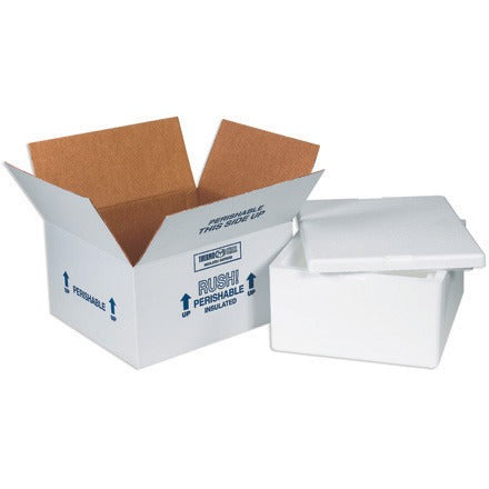 BSC PREFERRED Bsc Preferred 225C Insulated Shipping Box Kit Case of 4