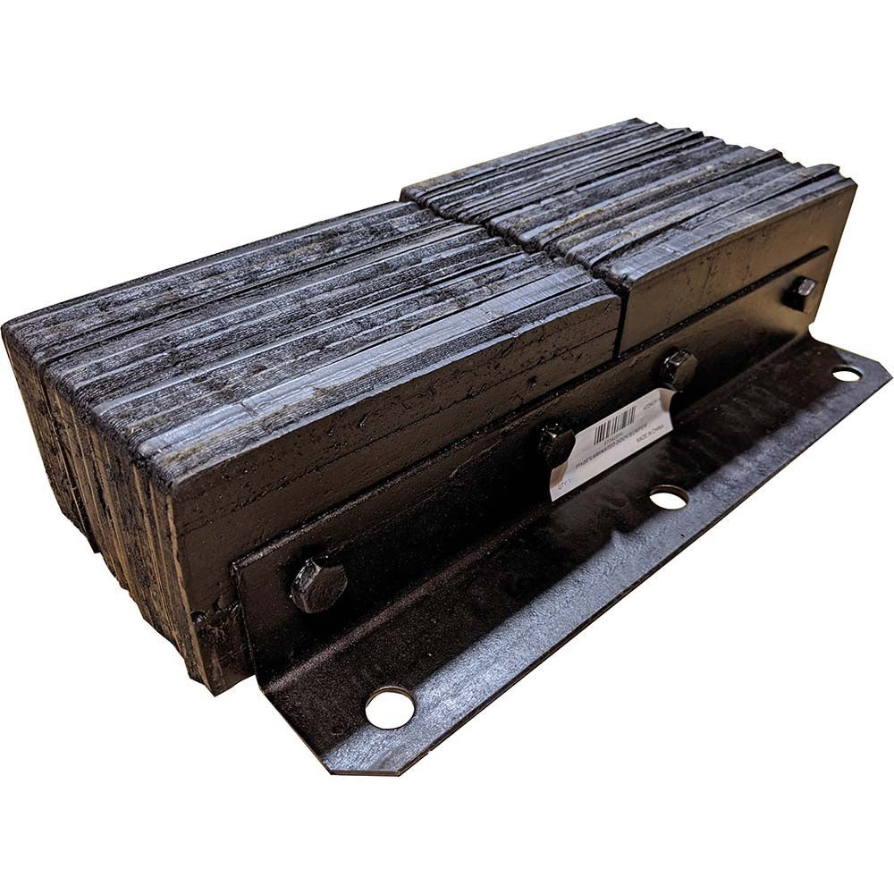 VALUE COLLECTION Value Collection V-1120-4 Rubber Dock Bumper 11x20x4 in