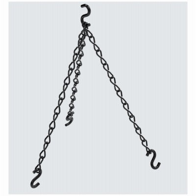 NATIONAL HARDWARE National Mfg N275-024 Black Plant Chain 18 Inches 5 Pack