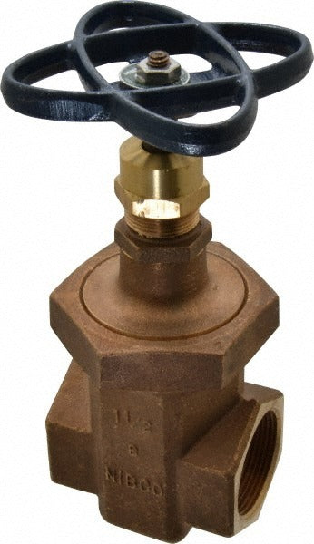 NIBCO Nibco NL2I00C Gate Valve 1-1/2 in Threaded Bronze