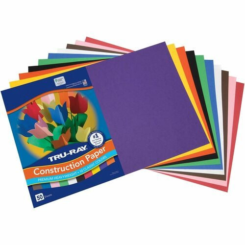 PACON Pacon PAC103063 Construction Paper 12x18 in 50 Pack