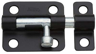NATIONAL HARDWARE National Mfg N151-431 Black Barrel Bolt 2.5 Inches