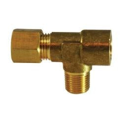 MIDLAND INDUSTRIES Midland Industries 00975-040202U Brass Compression Tee