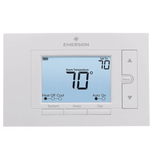 White-Rodgers 1F85U-42NP Universal Non-Programmable Thermostat 2 Heat/2 Cool 5 Inch Display