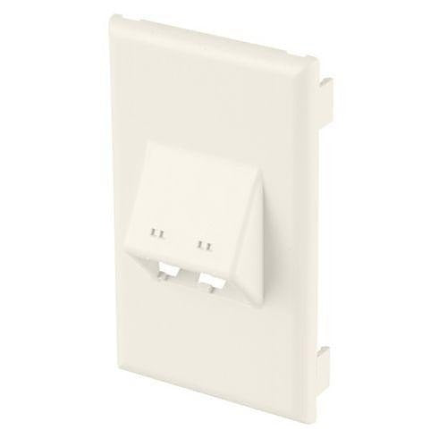 PANDUIT Panduit T70FV2WH Snap-on 2-port Fitting Cover Plate