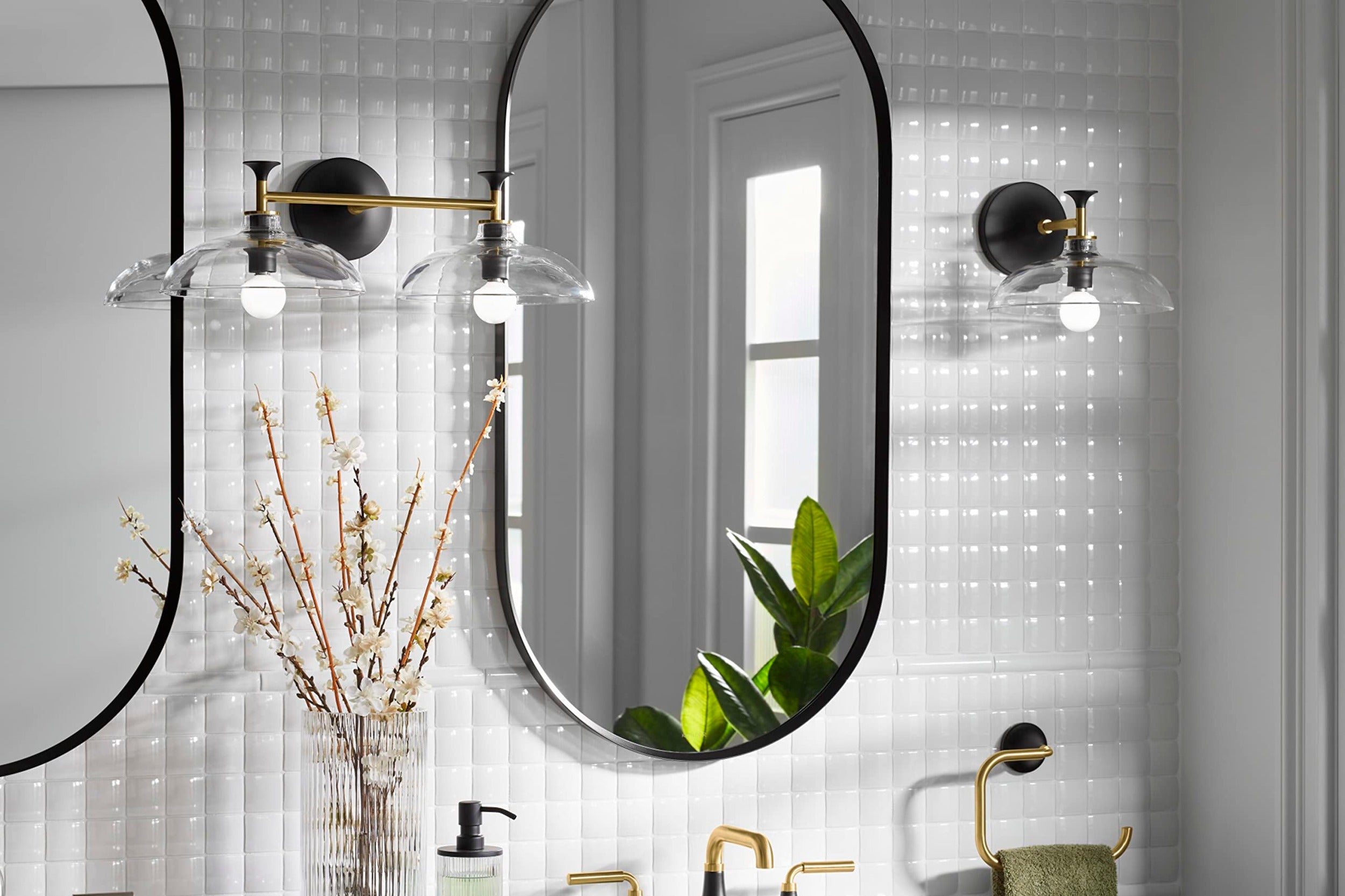 KOHLER Kohler 31769-SC02-2GL 2-light Wall Sconce Brass