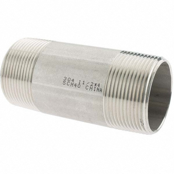 VALUE COLLECTION Value Collection 4BN11/2*4 Pipe Nipple 1-1/2 in Sch 40 Ss