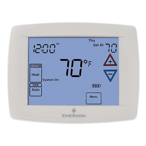 White-Rodgers 1F95-1280 Touchscreen Programmable Thermostat for Multi-Stage and Heat Pump Systems