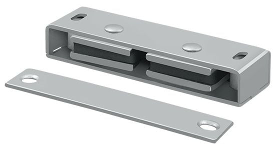 DELTANA Deltana MC326 Magnetic Catch 3.1x1.25x0.75 in Satin Chrome