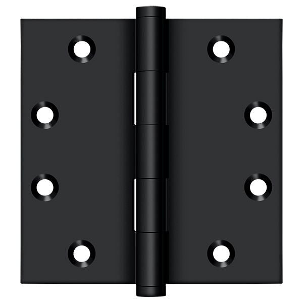 DELTANA Deltana DSB4519 Square Hinge 4.5x4.5 Black Finish