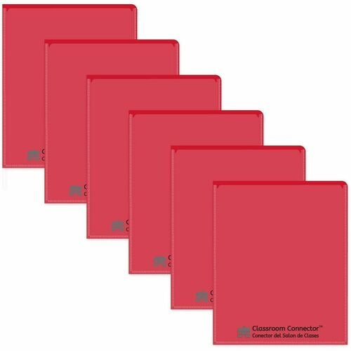 C-LINE C-line CLI32004 Two-pocket Classroom Folder Box of 25