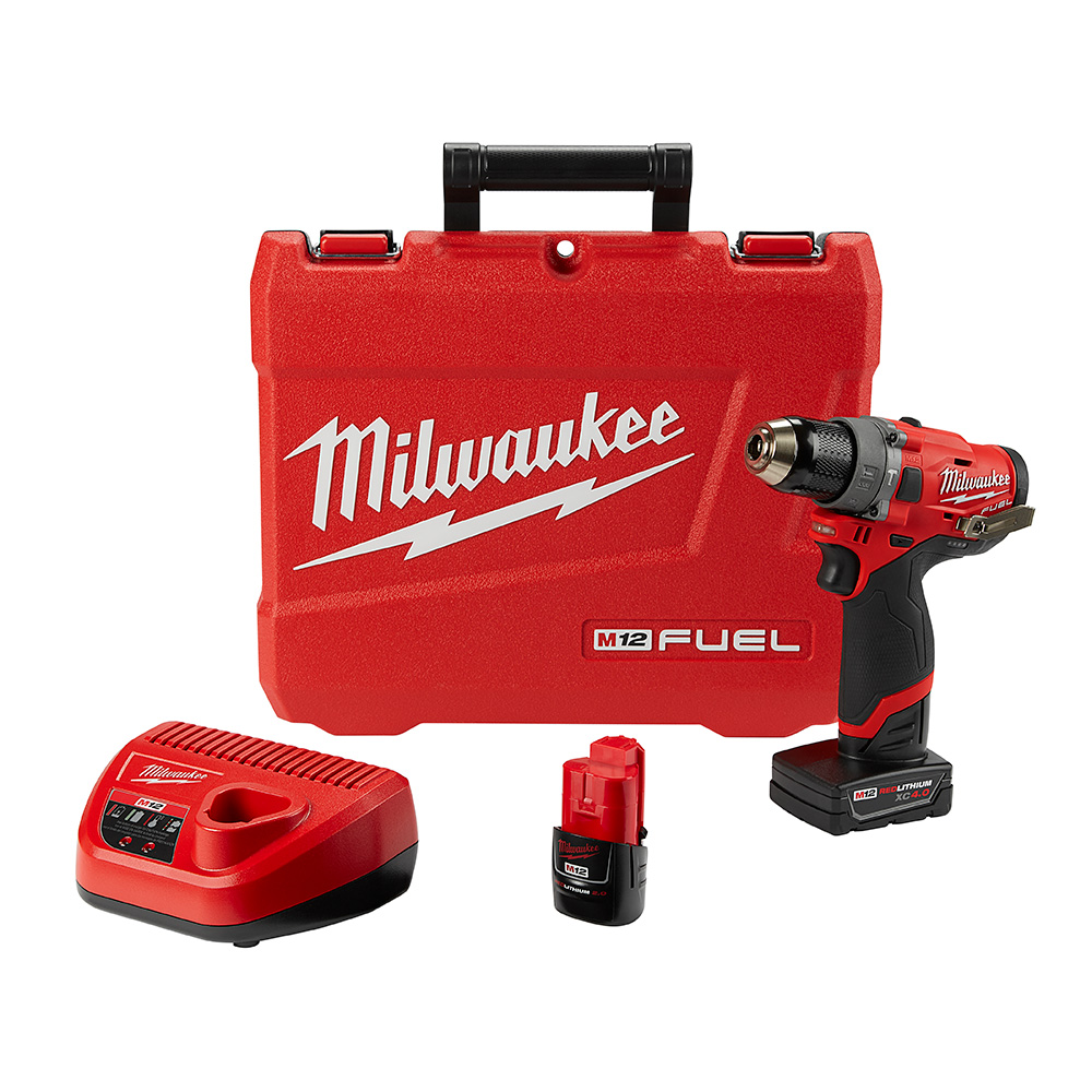 Milwaukee 2504-22 M12 FUEL 1/2 Hammer Drill Kit