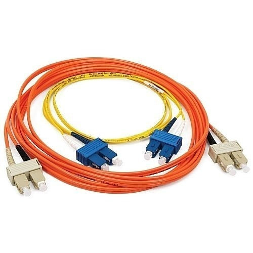 OPTICAL CABLE CORPORATION Optical Cable Corp. D5LC-LC-15M Fiber Optic Patch Cable 50um
