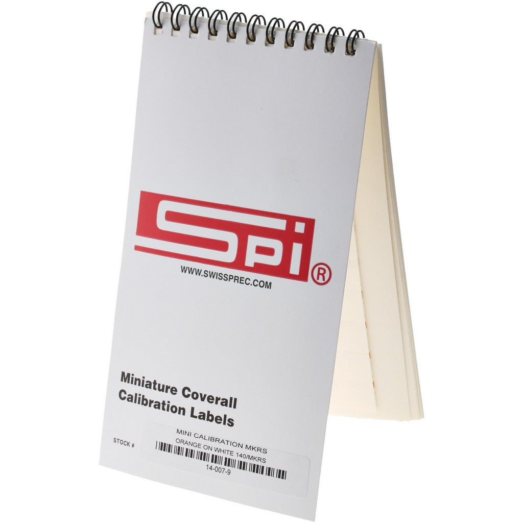 SPIROTHERM Spi 14-007-9 Calibration Id Inspection Label