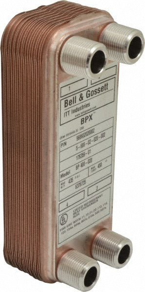 BELL & GOSSETT Bell Gossett 5-686-02-020-00 Brazed Plate Heat Exchanger