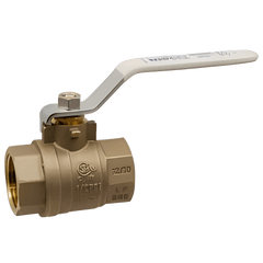 Nibco T-FP-600A-LF Full Port Forged DZR Copper Alloy Ball Valve, 3 inch, NPT x NPT