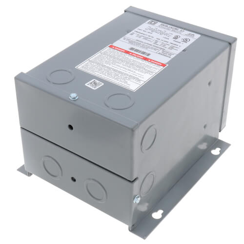 Schneider Electric 1S1F Transformer 1kVA 240x480V to 120/240V Dry Type Wall Mounted