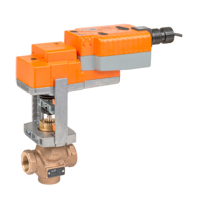 Belimo G240S-N+LVKX24-MFT Globe Valve 1.5 2 Way 28 Cv with Electronic Fail-Safe 24V MFT