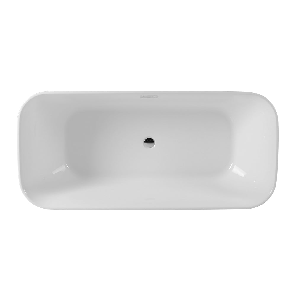DAKOTA Dakota Plumbing Products DST-FSRCC00W-67 Freestanding Bathtub