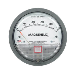 Dwyer 2000-0 Magnehelic Differential Pressure Gauge, 2000: 0-0.5 WC