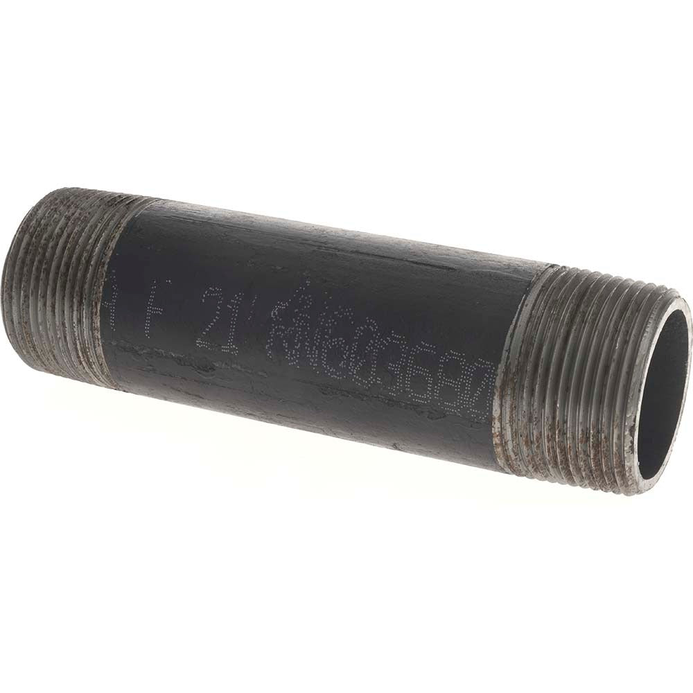 VALUE COLLECTION Value Collection XNB07055 Black Steel Pipe Nipple Sch 80