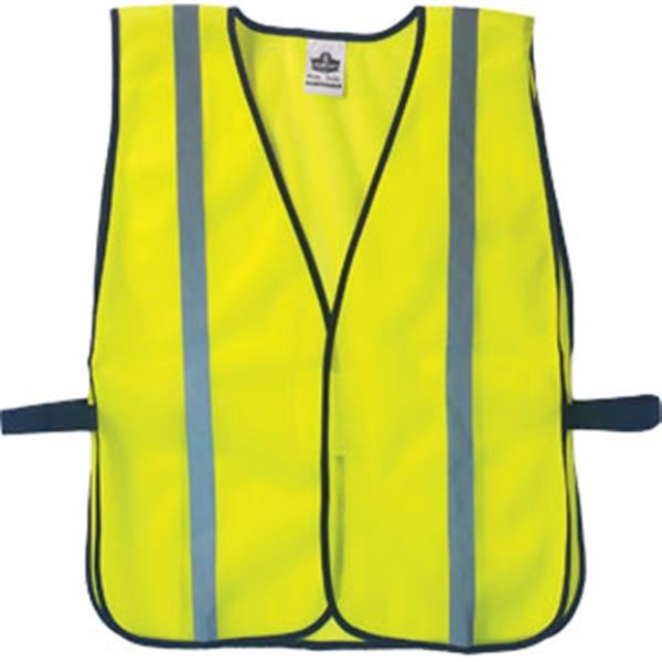 Ergodyne 20040 GloWear 8020HL Non-Certified Standard Safety Vest One Size Lime