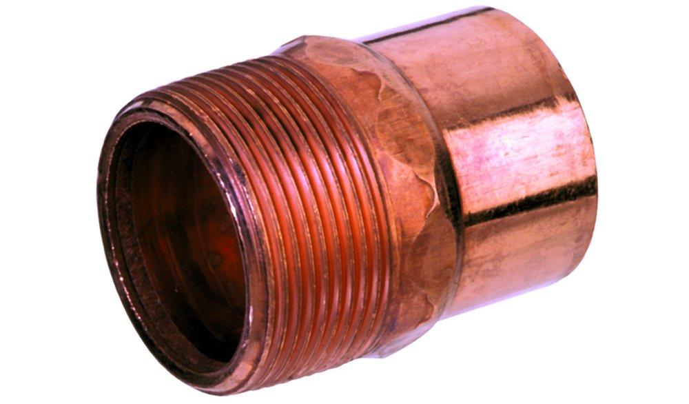 Mueller Industries W01138 5/8 x 3/4 in. Copper Male Adapter