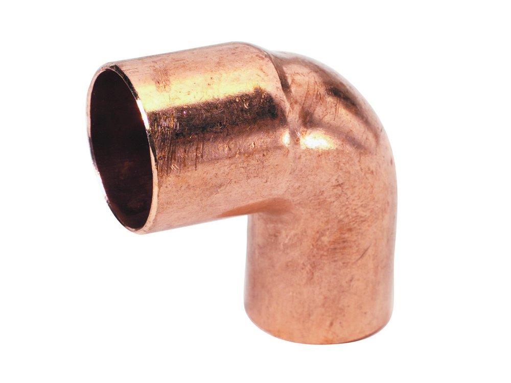 Mueller W02330 90 Degree Copper Elbow 5/8 inch High-Grade Copper