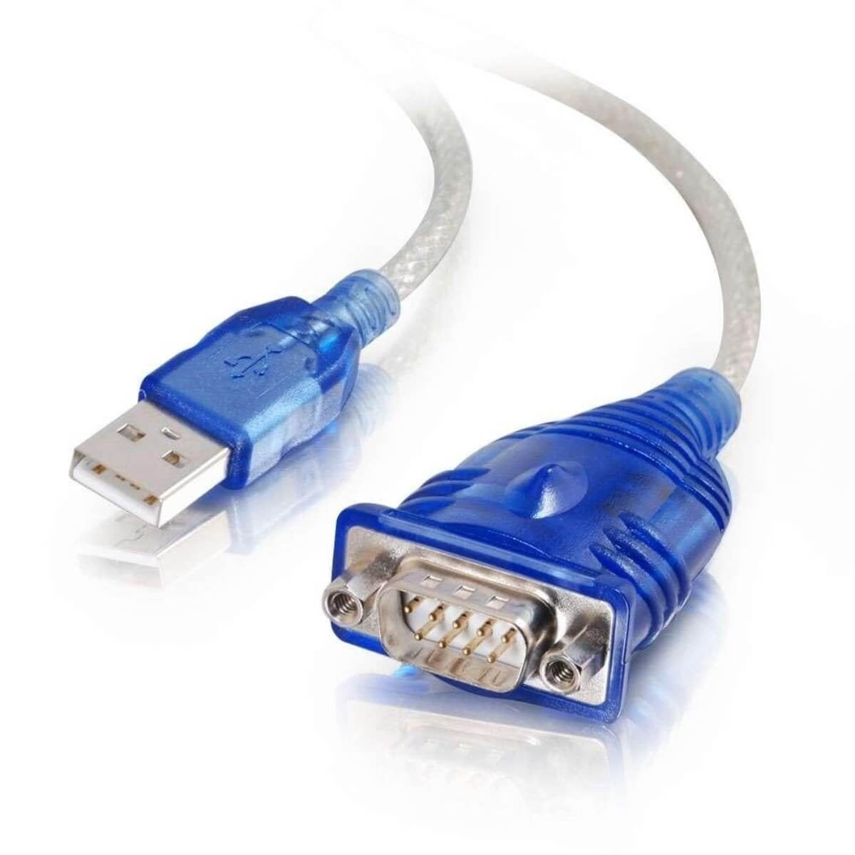 C2G C2G CG26886 Usb to Db9 Serial Rs232 Adapter Cable 1.5 ft
