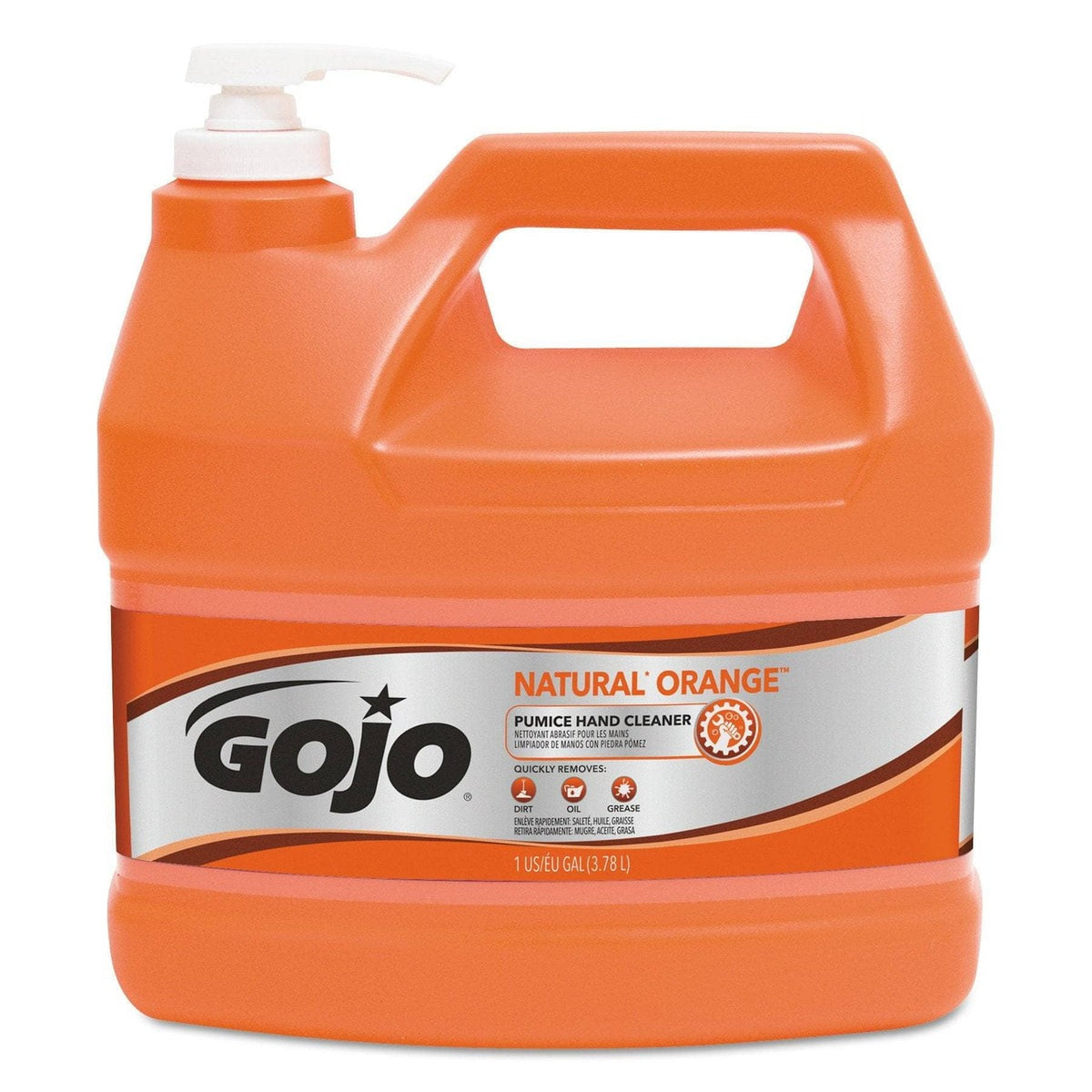 GOJO Gojo GOJ095504CT Natural Orange Pumice Hand Cleaner 1 gal