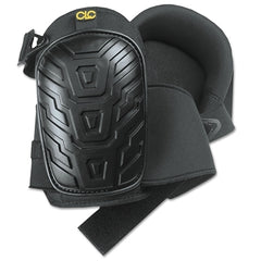 CLC Custom LeatherCraft 345 Professional Tread-Pattern Kneepads Slide Buckle Black