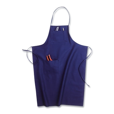 CLC Custom Leather Craft BS60 Canvas Loop-Neck Bib Apron Blue Cotton One Size