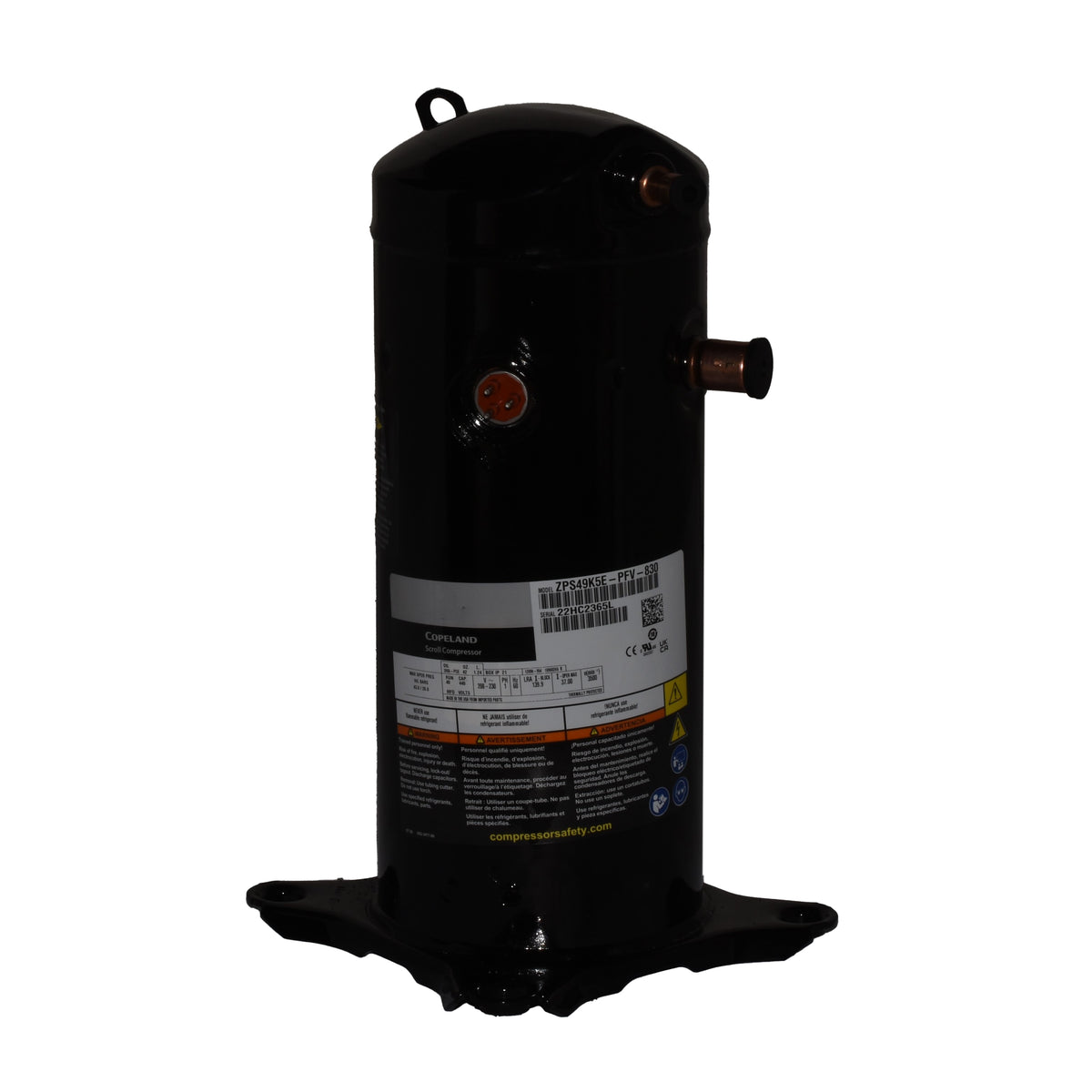 INTERNATIONAL COMFORT PRODUCTS ZPS49K5E-PFV-830 COMPRESSOR PARTS & ACCESSORIES