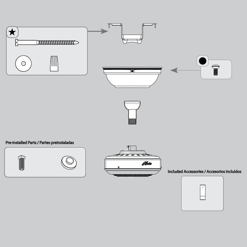 HUNTER K006501826 COMMERCIAL VENTILATION