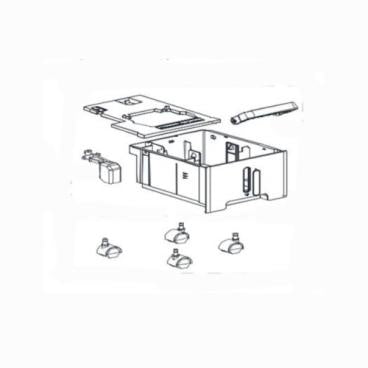 MIDEA 12120100008523 WALL BRACKETS & PARTS
