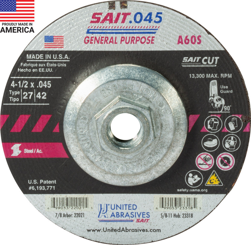 UNITED ABRASIVES/SAIT 23318 ABRASIVE HAND PADS