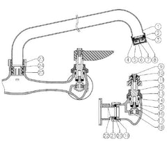 MATCO CL-312CH KITCHEN FAUCETS